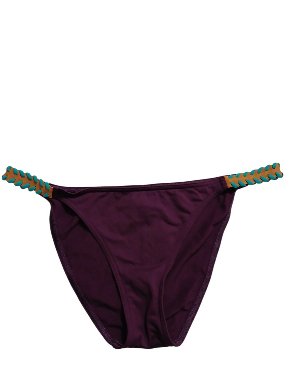 ERES Purple Crochet Detail Bikini Set Size 10 - Picture 6 of 8
